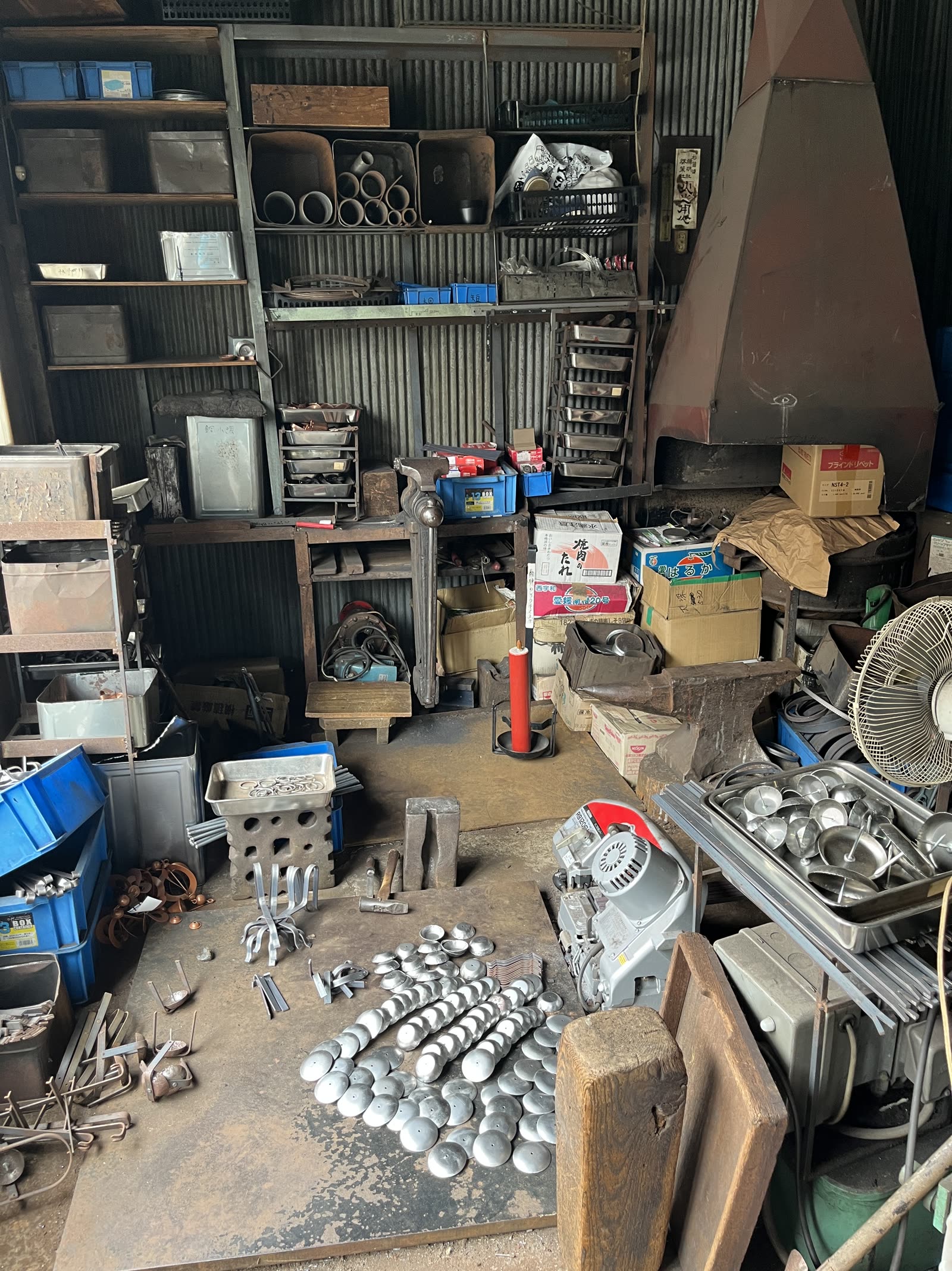 作業場の様子